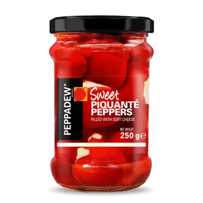 PEPPADEW® Sweet Piquanté Peppers filled with Cream Cheese