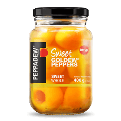 PEPPADEW® Sweet GOLDEW® Peppers Sweet Whole 400g
