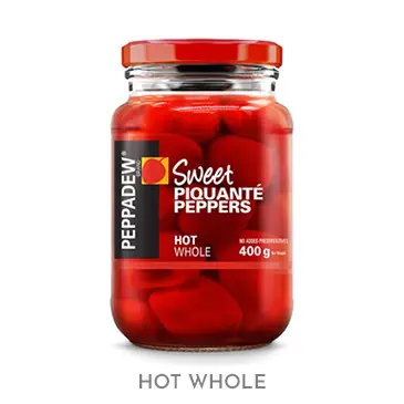 PEPPADEW® Sweet Piquante Peppers Hot Whole 400g