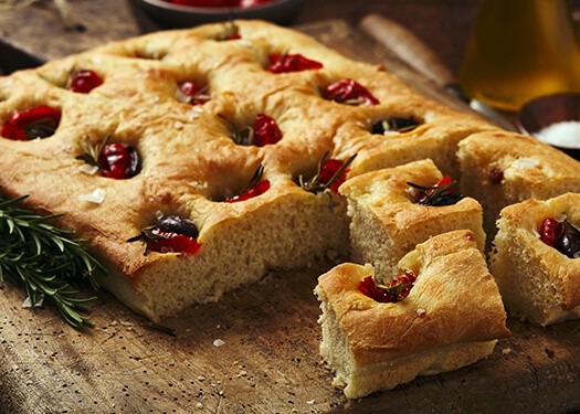 Focaccia Bread Recipe With Peppadews