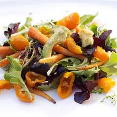 Sweet Piquante Yellow Peppers Salad Recipe