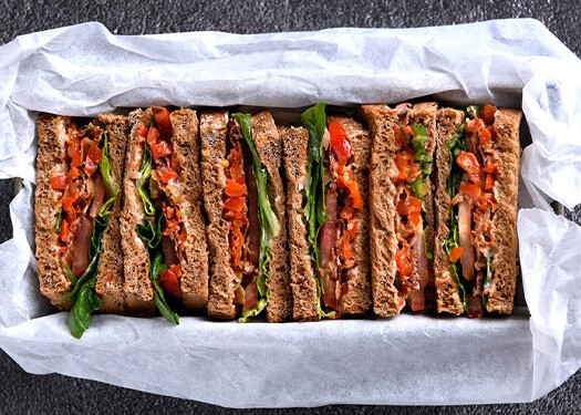 Modern BLT Sandwich