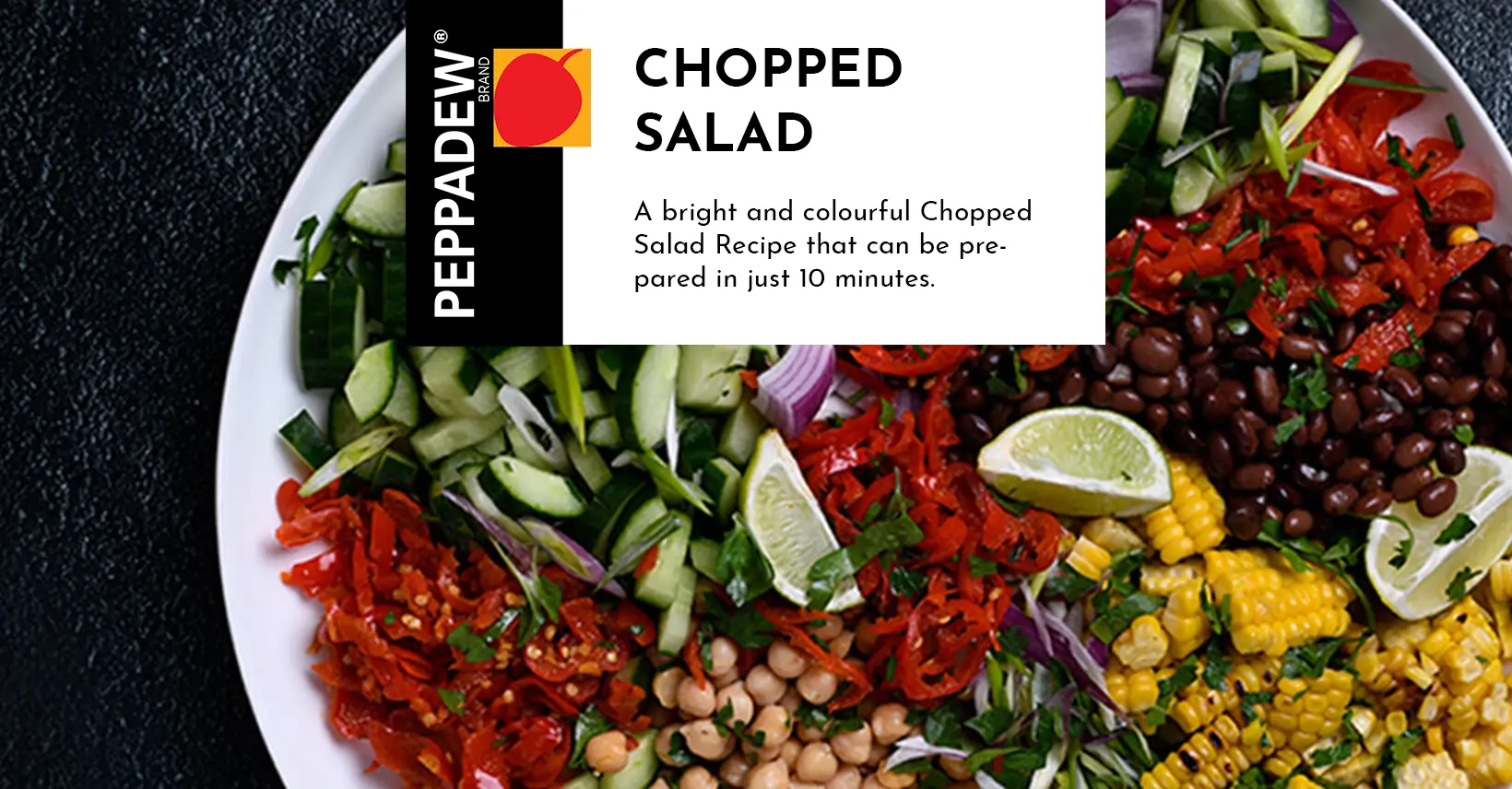 Easy Chopped Salad Recipe | PEPPADEW® UK