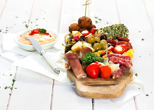 Meze Platter with Cheese