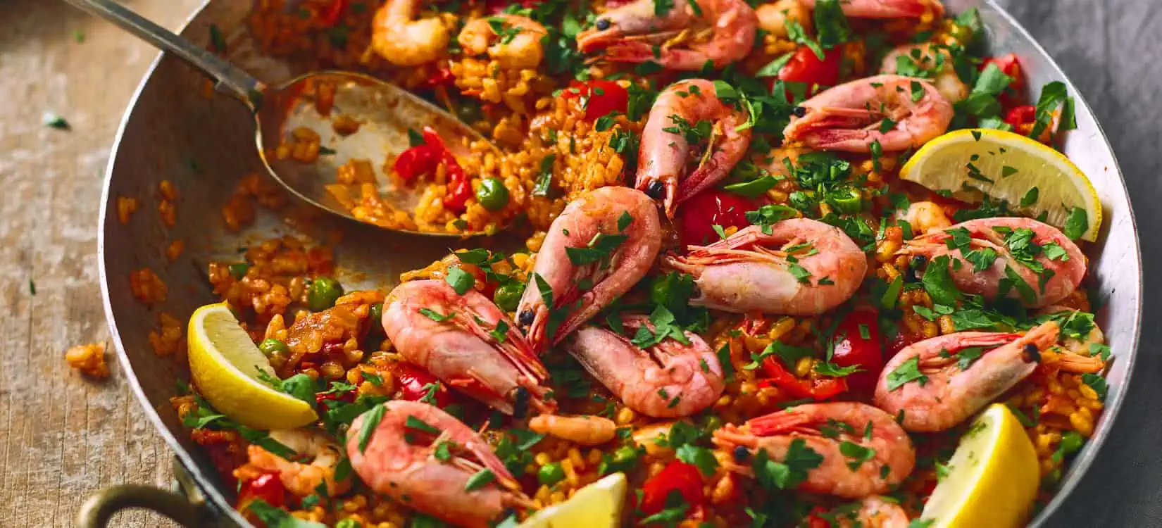 Paella with Sweet Piquanté Peppers