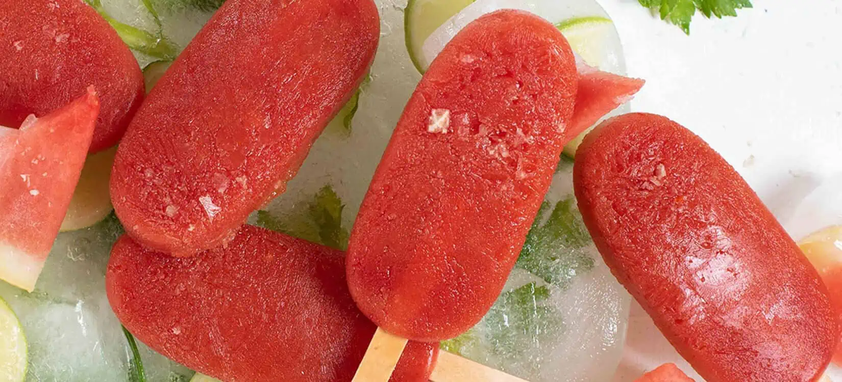 Frozen Watermelon Bloody Mary Popsicle