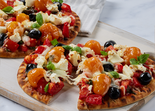Greek-Style Flatbread Pizza