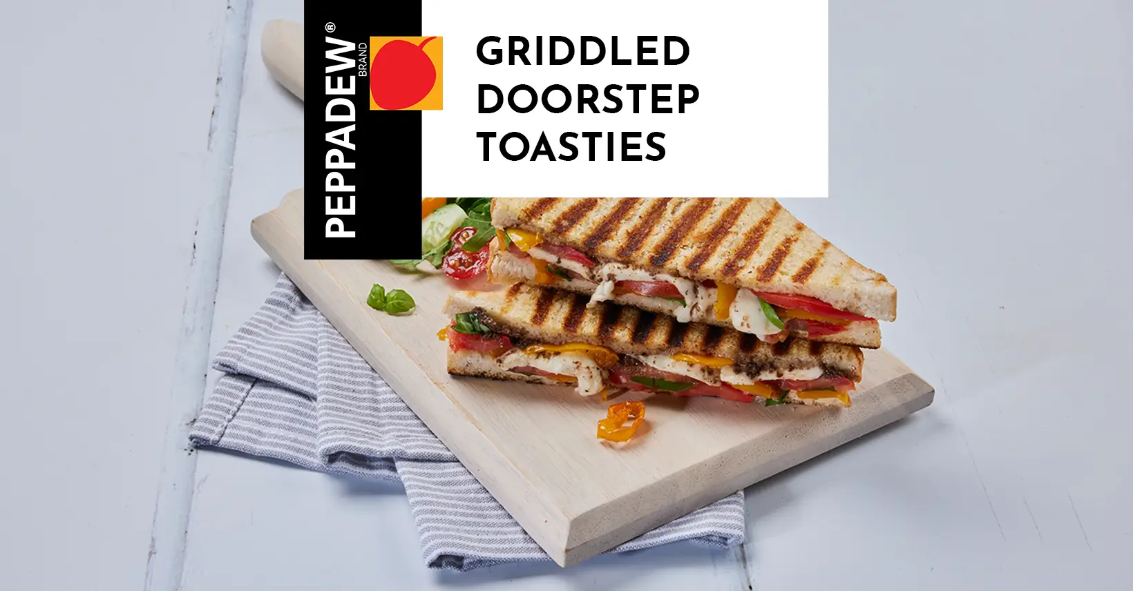 Griddled Doorstep Toasties Recipe PEPPADEW® UK