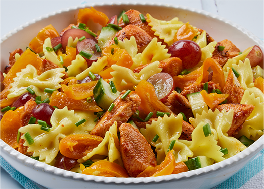 Sunshine Chicken Pasta Salad