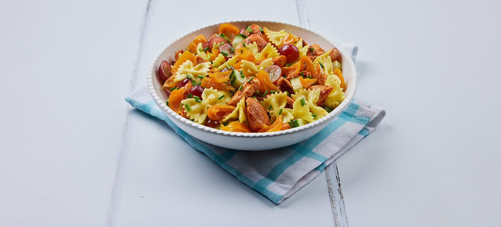 Sunshine Chicken Pasta Salad