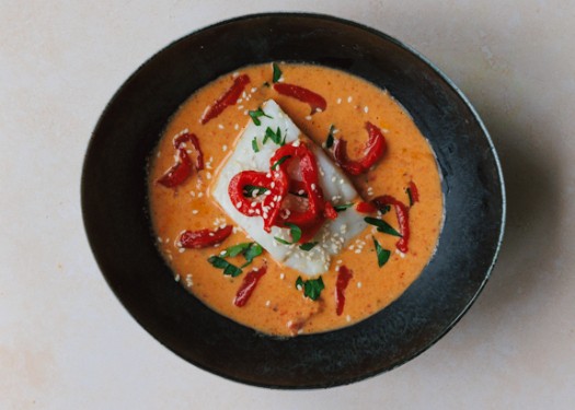 roasted red pepper cod thai curry recipe (2)