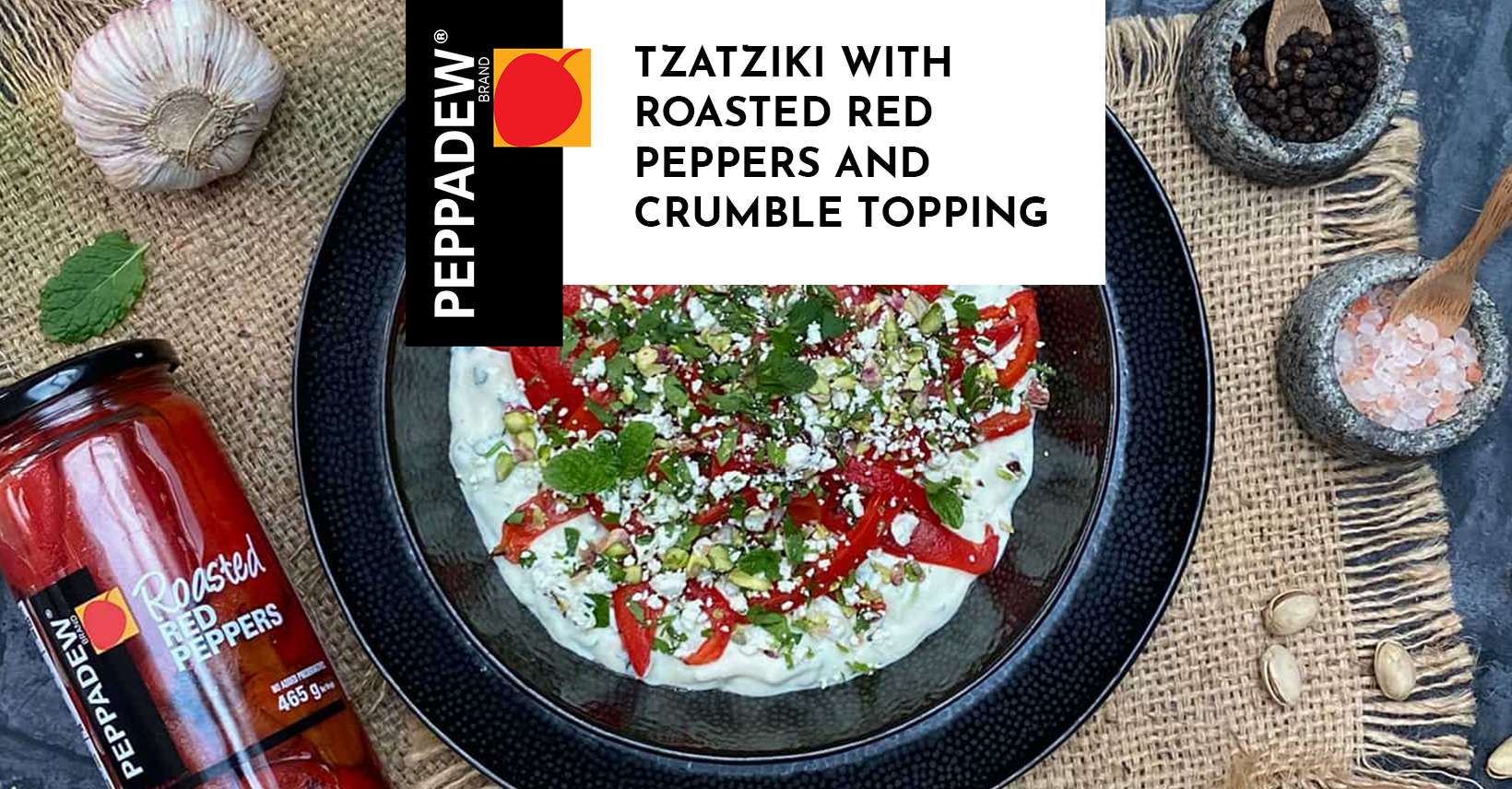 Tzatziki with Roasted Red Peppers | PEPPADEW® UK