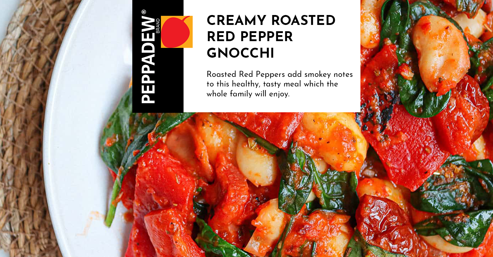 Creamy Roasted Red Pepper Gnocchi | PEPPADEW® UK