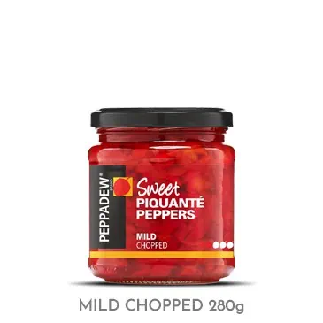 PEPPADEW® Sweet Piquanté Peppers Mild Chopped 280g