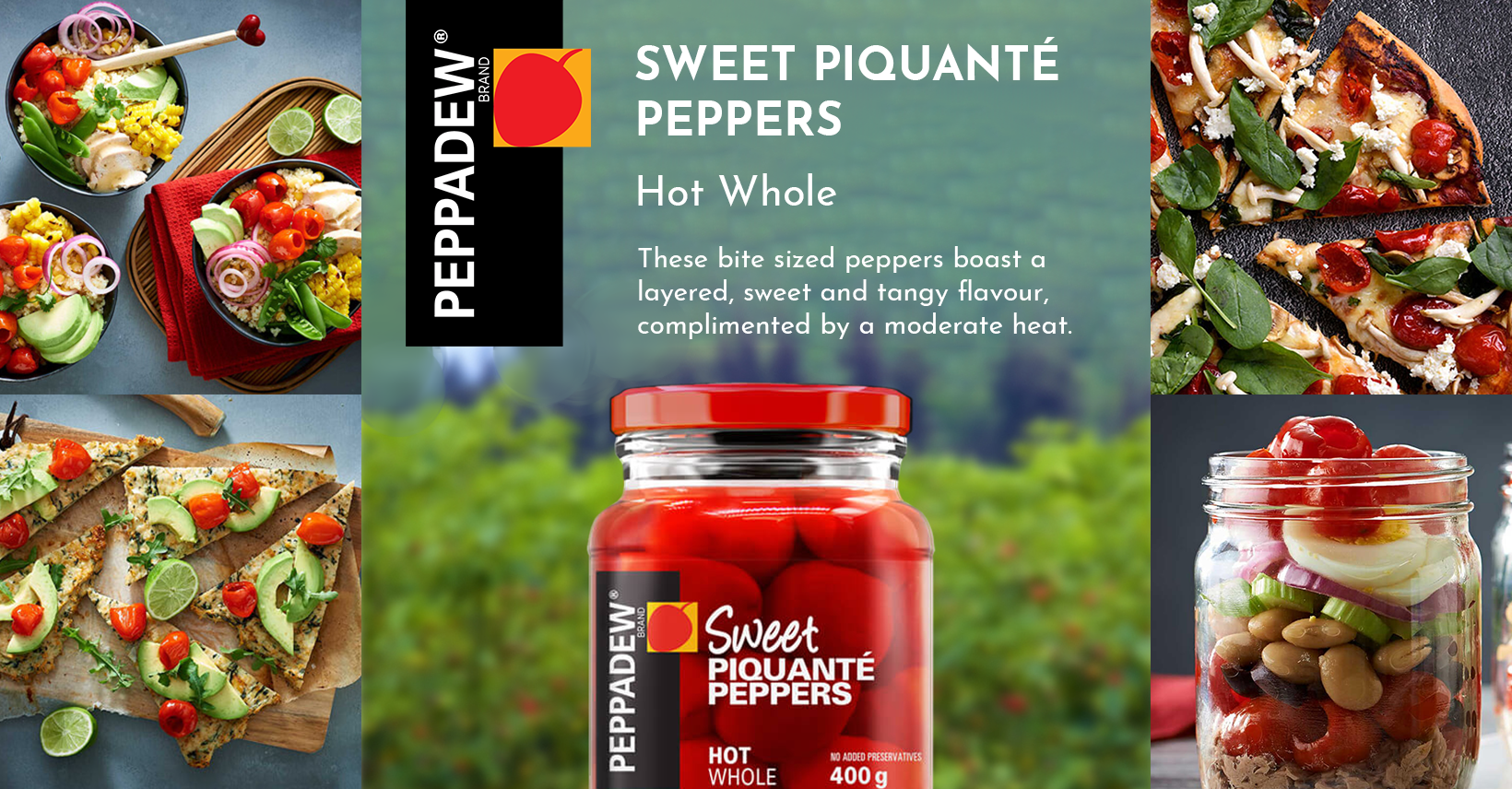 Sweet Piquanté Peppers Hot | PEPPADEW® UK
