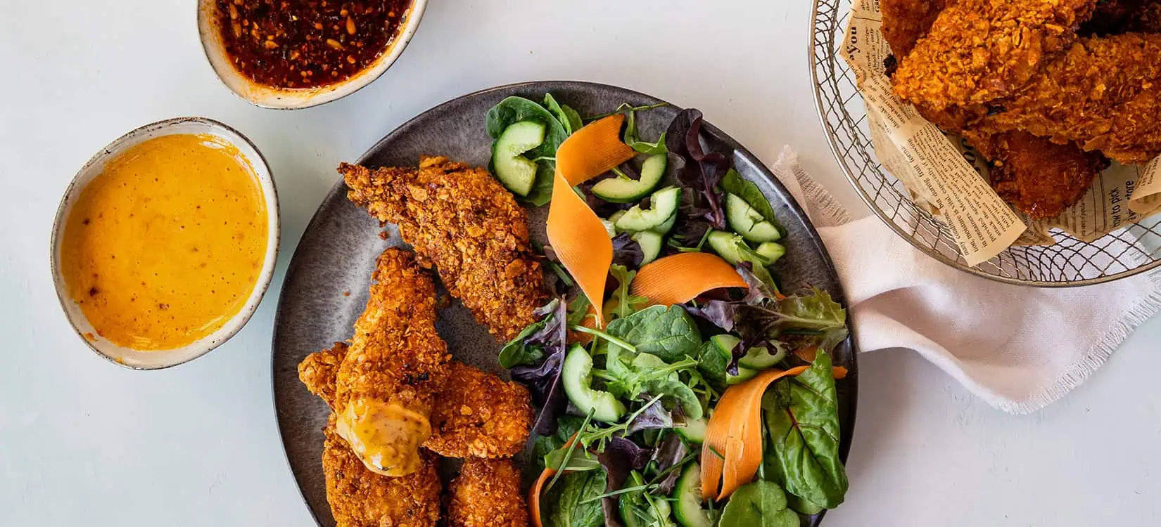 Buffalo-Style Chicken Fillets With Chipotle Mayo | PEPPADEW®