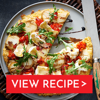 brie & cauliflower base pizza