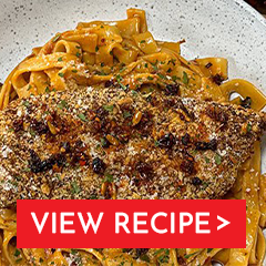 chipotle crunch chicken tagliatelle