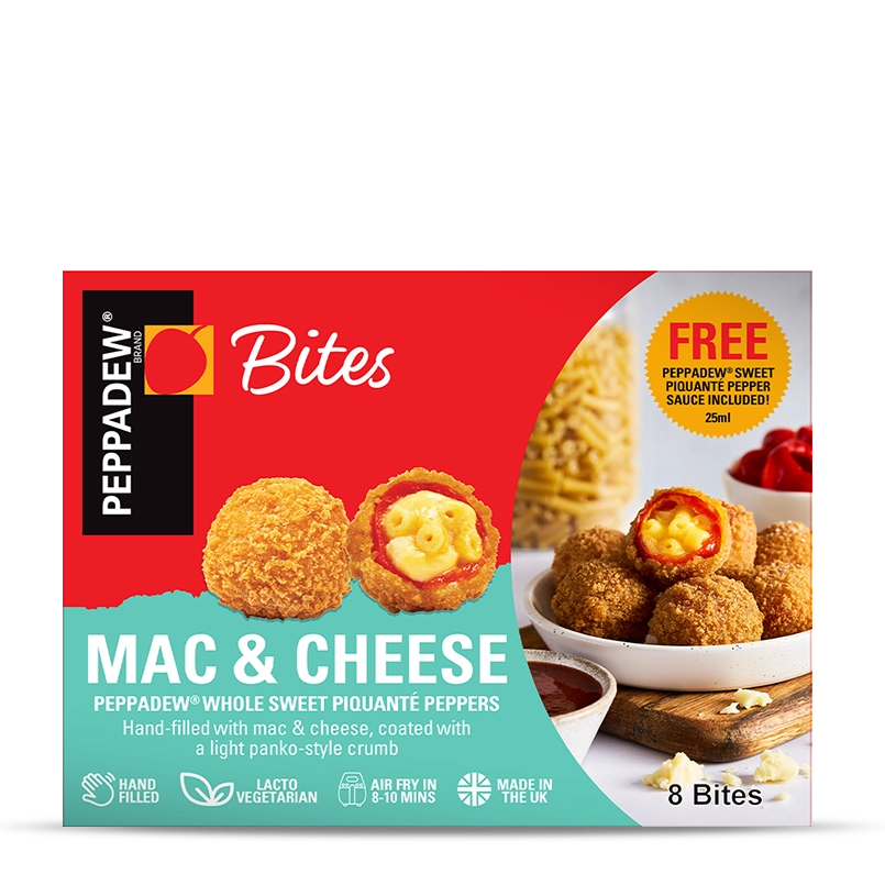 Peppadew Mac & Cheese Bites