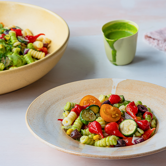 Peppadrops summer pasta salad