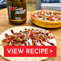 pulled pork tacos with pico de gallo