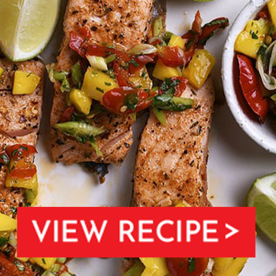salmon plate