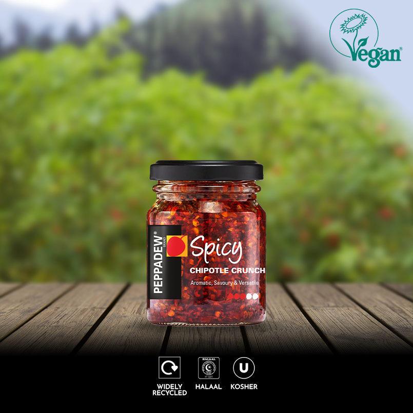 spicy chipotle crunch medium chilli 120g
