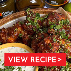 spicy jalapeño and lime wings