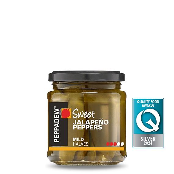 Sweet jalapeño peppers mild halves - 260g