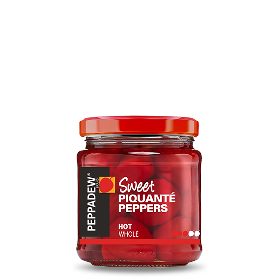 Sweet piquante peppers - Hot whole 260g