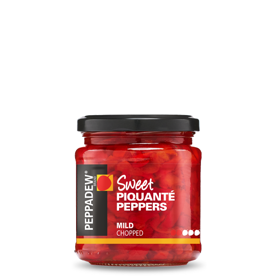 Sweet piquante peppers - Mild chopped 280g